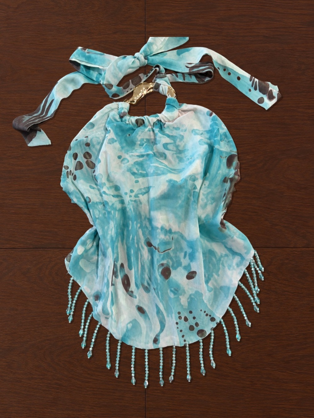 Ocean Tassel Top 🩵✨